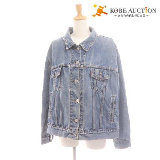 ■ リーバイス デニムジャケット 長袖 77717-4837 トップス レディース 1X XL ブルー系 ネイビー系