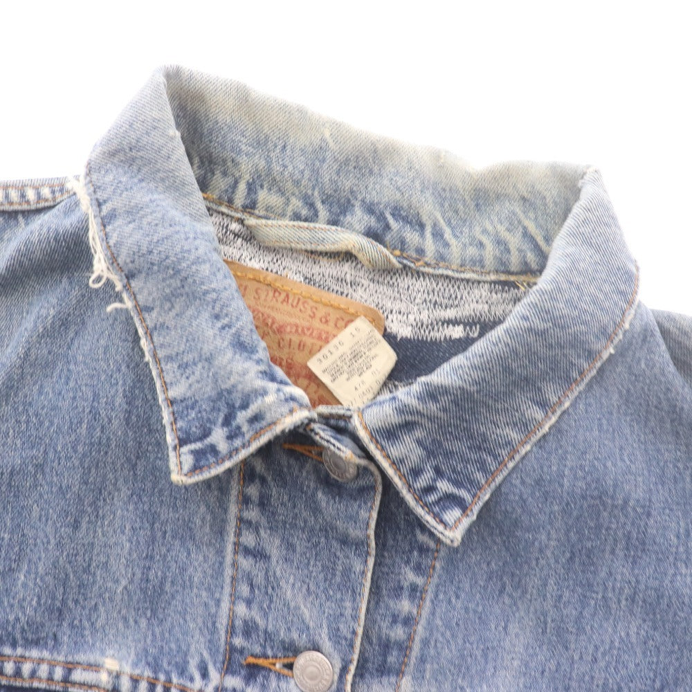 ■ リーバイス デニムジャケット 長袖 77717-4837 トップス レディース 1X XL ブルー系 ネイビー系