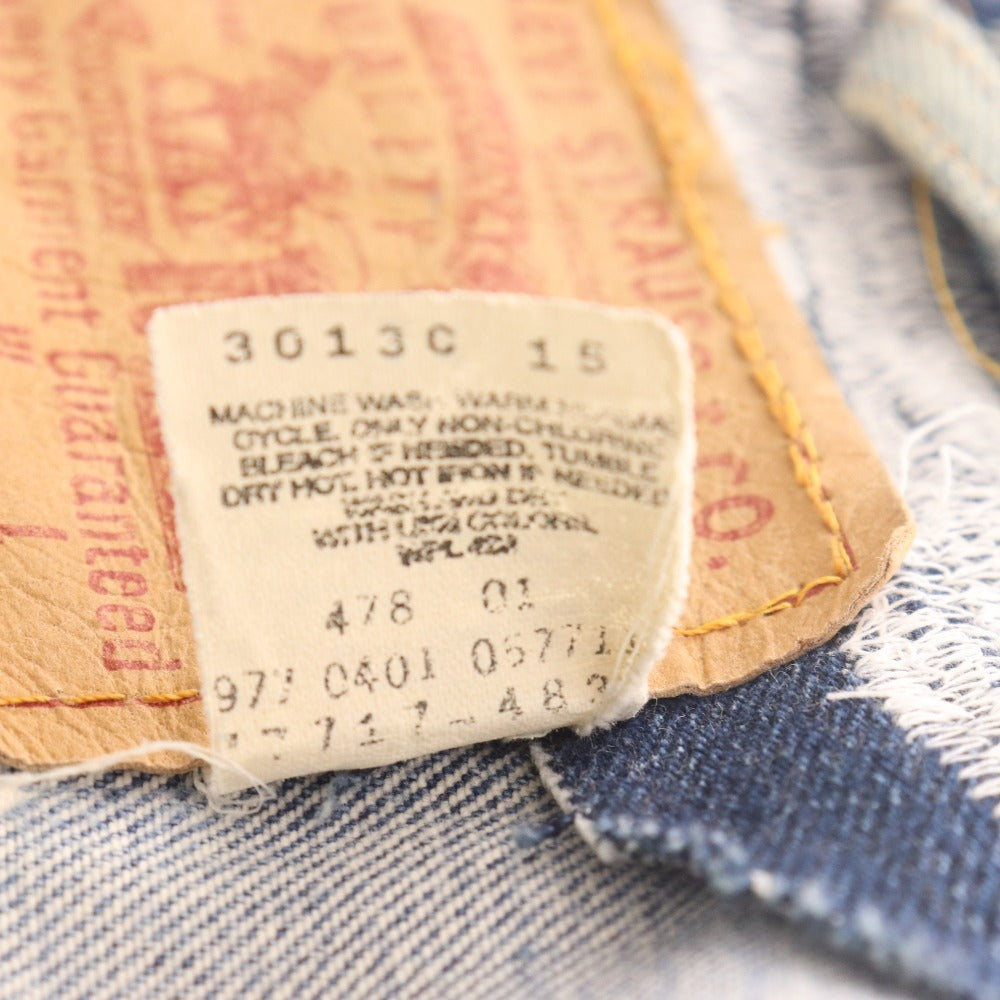 ■ リーバイス デニムジャケット 長袖 77717-4837 トップス レディース 1X XL ブルー系 ネイビー系