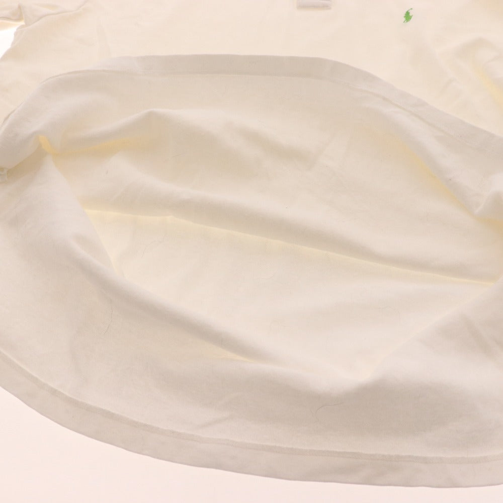 ■ POLO RALPH LAUREN ラルフローレン ポロシャツ 長袖 トップス 襟ボタン メンズ XXL ホワイト 白