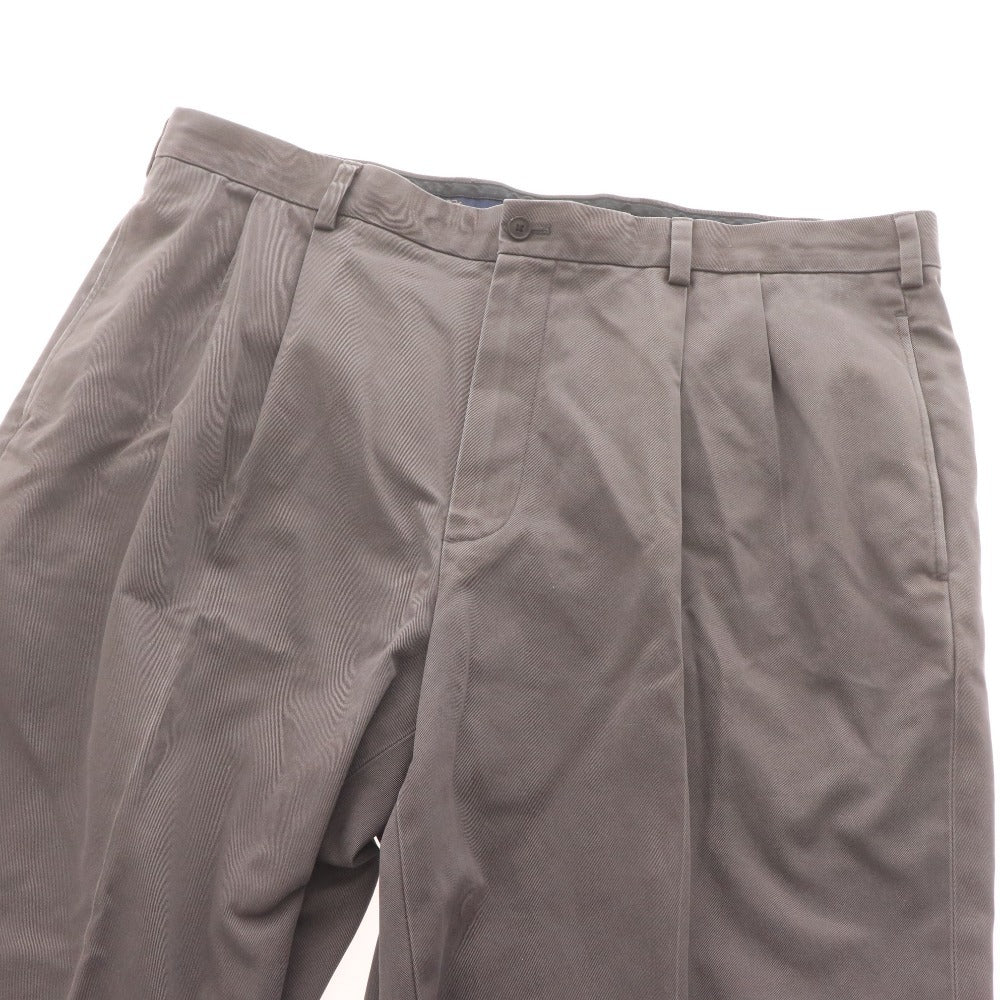 ■ BROOKS BROTHERS ブルックスブラザーズ チノパンツ スラックス ボトムス メンズ W40 L30 (Lサイズ相当) カーキグレー