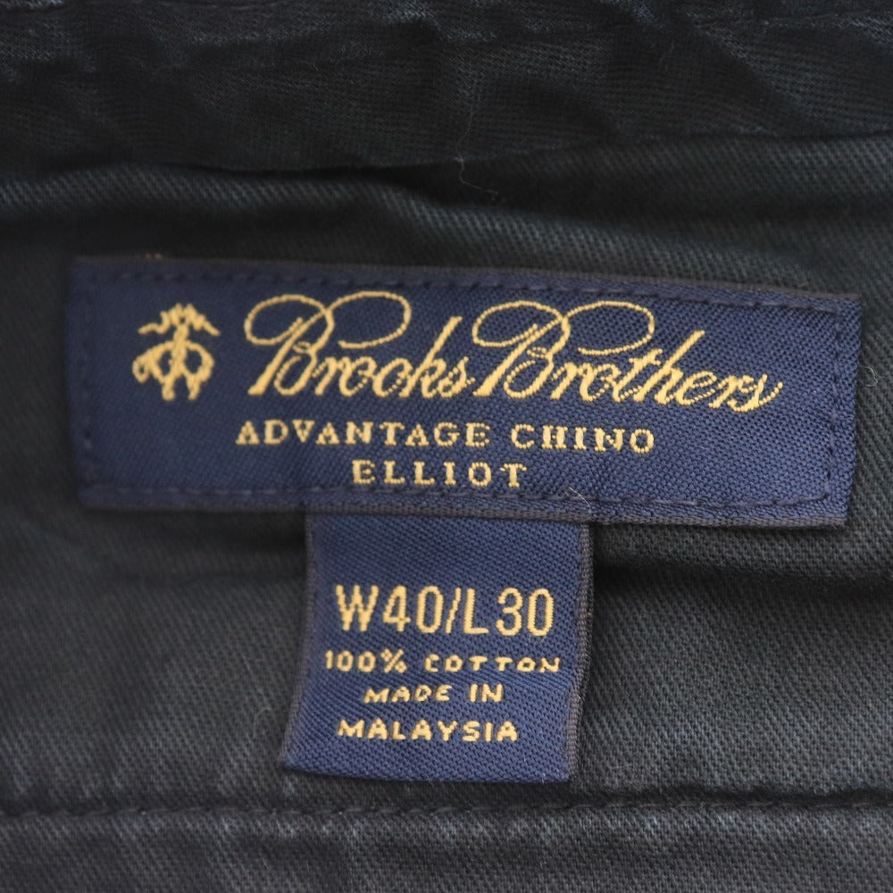 ■ BROOKS BROTHERS ブルックスブラザーズ チノパンツ スラックス ボトムス メンズ W40 L30 (Lサイズ相当) カーキグレー