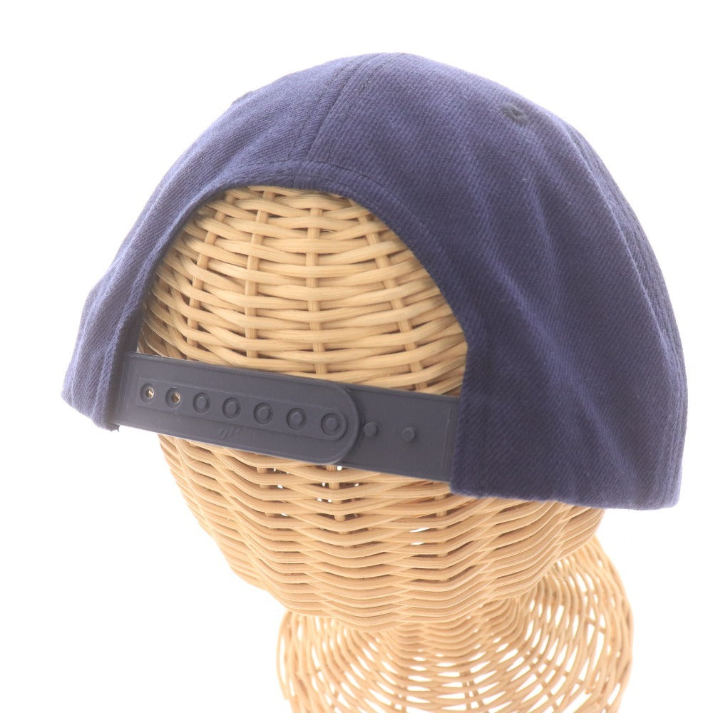 ■ Lafayette ラファイエット YUPOONG ユーポン キャップ Est.2003 帽子 カーブなし 薔薇 バラ ロゴ メンズ ネイビー