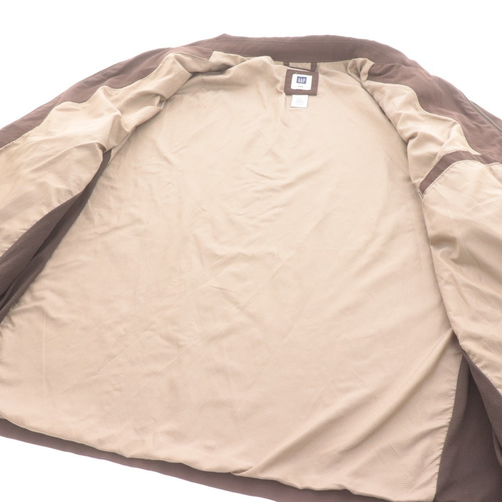 ■ ギャップ ジャケット ブルゾン アウター ジップアップ メンズ XXL ブラウン