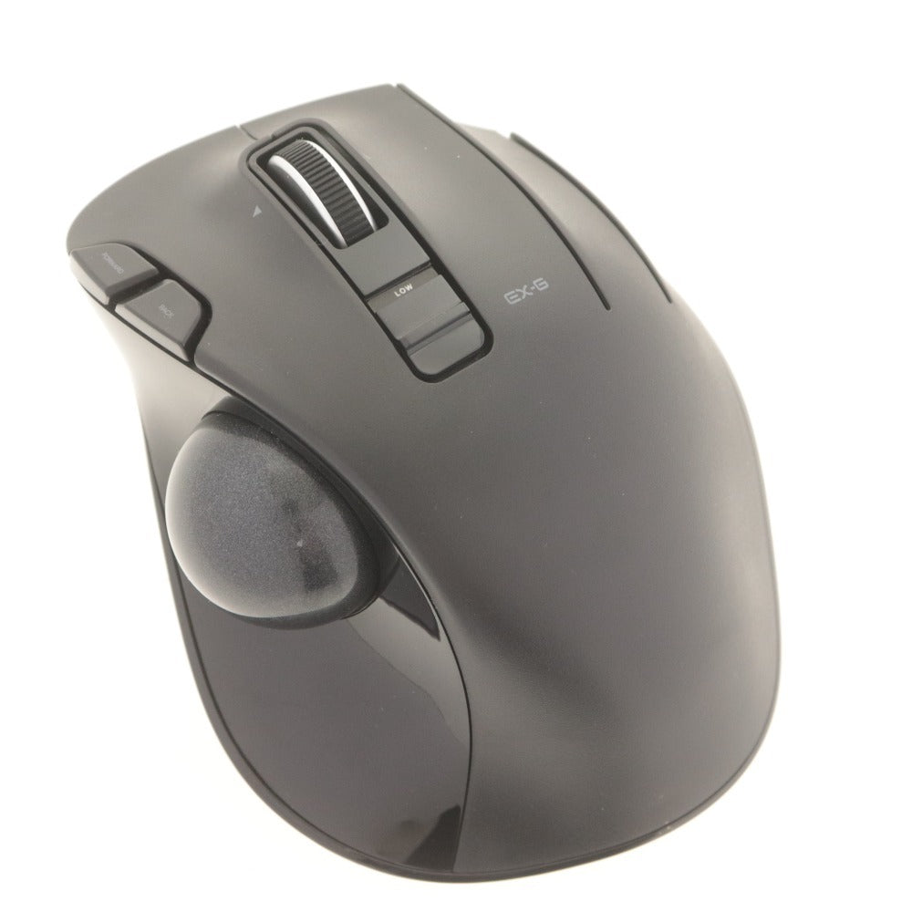 ■ ELECOM KYUTOU Wireless Mouse 2-Piece Set (Bulk Sale) Wireless Trackball M-XT3DRBK EX-G 2.4G
