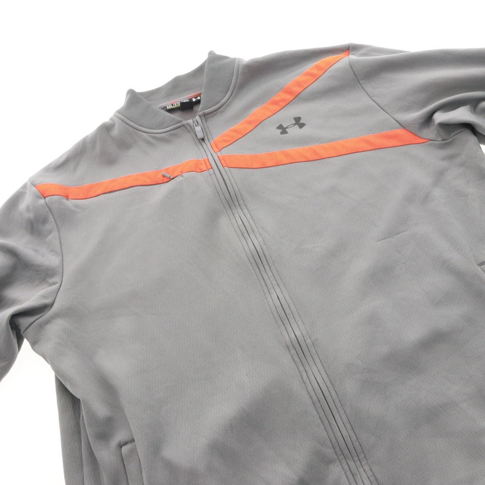 Under Armour Men's 2XL Gray Hoodie with Zipper Pockets