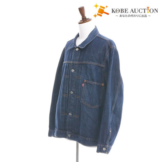 ■ LEVI’S PREMIUM リーバイス プレミアム Gジャン デニムジャケット CW-0924 4582 アウター ボタン ポケット メンズ XL ネイビー系