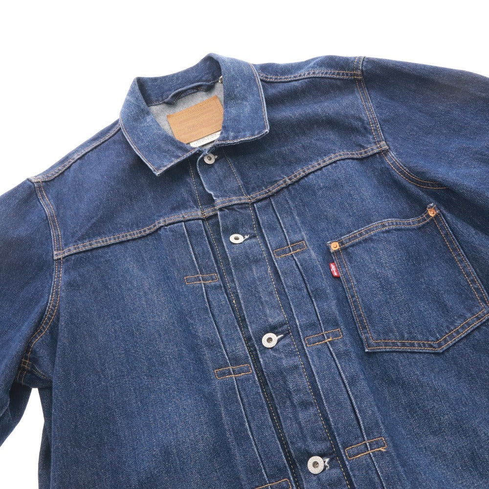 ■ LEVI’S PREMIUM リーバイス プレミアム Gジャン デニムジャケット CW-0924 4582 アウター ボタン ポケット メンズ XL ネイビー系