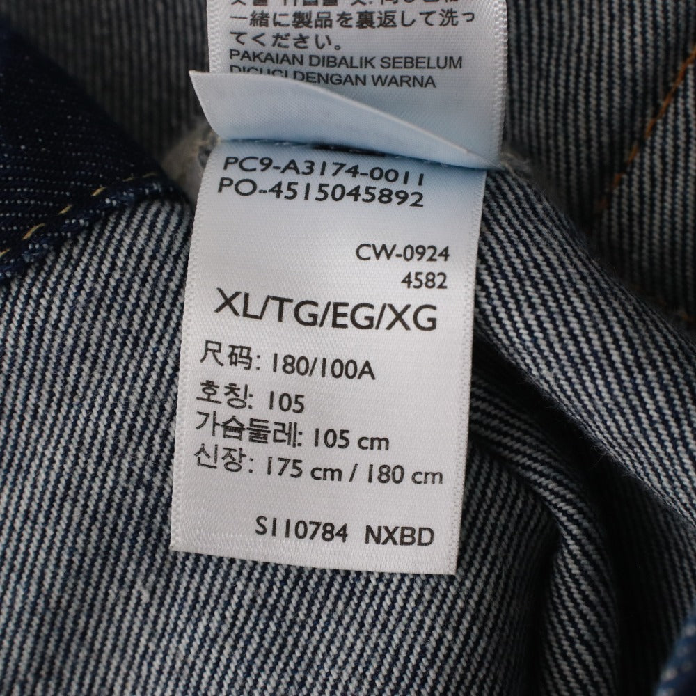 ■ LEVI’S PREMIUM リーバイス プレミアム Gジャン デニムジャケット CW-0924 4582 アウター ボタン ポケット メンズ XL ネイビー系