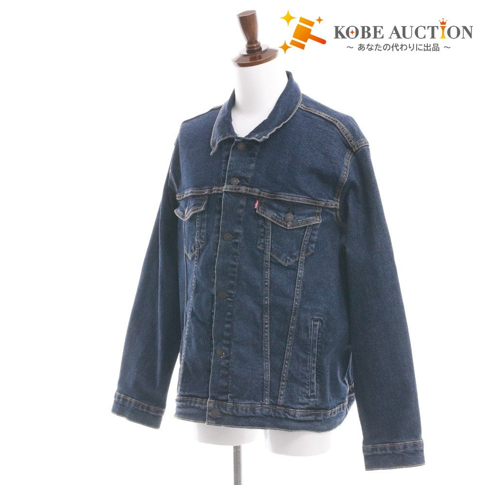 ■ Levi's リーバイス Gジャン デニムジャケット CW-3524 4582 アウター ボタン ポケット メンズ XL ネイビー系