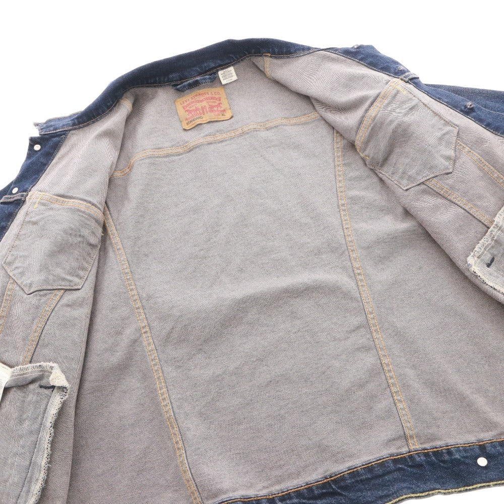 ■ Levi's リーバイス Gジャン デニムジャケット CW-3524 4582 アウター ボタン ポケット メンズ XL ネイビー系