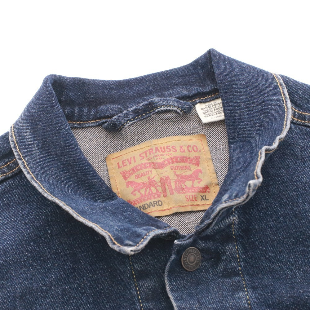 ■ Levi's リーバイス Gジャン デニムジャケット CW-3524 4582 アウター ボタン ポケット メンズ XL ネイビー系