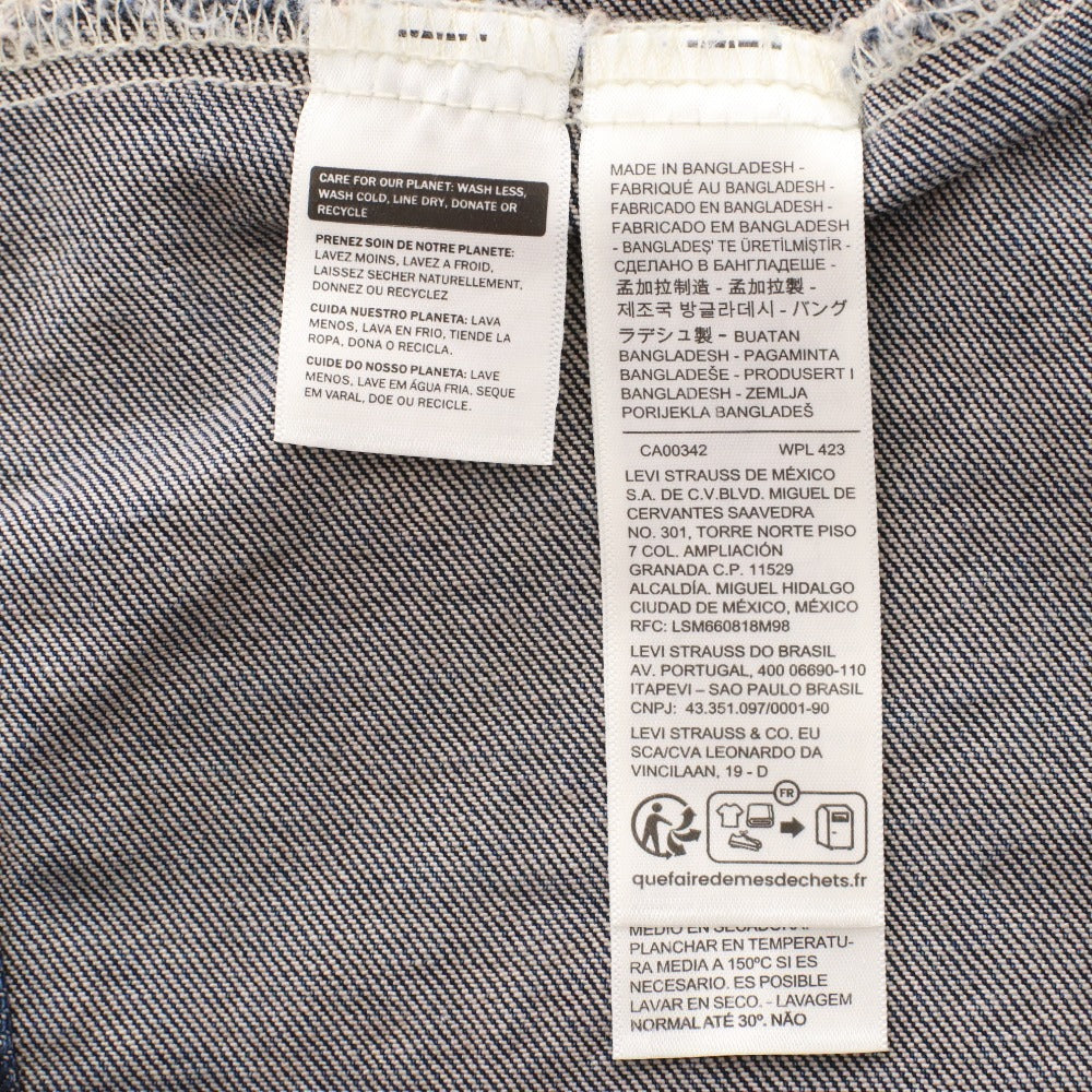 ■ Levi's リーバイス Gジャン デニムジャケット CW-3524 4582 アウター ボタン ポケット メンズ XL ネイビー系