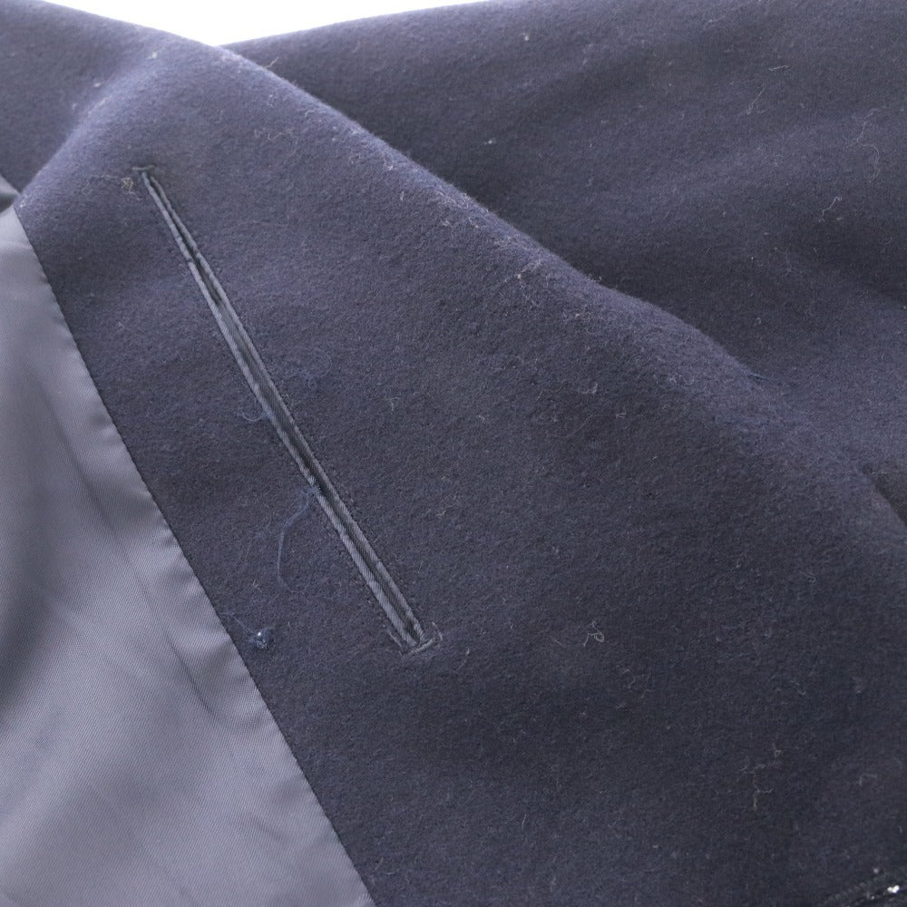 ■ ユニクロ ＋J コート アウター ボタン ポケット メンズ XXL ダークネイビー系