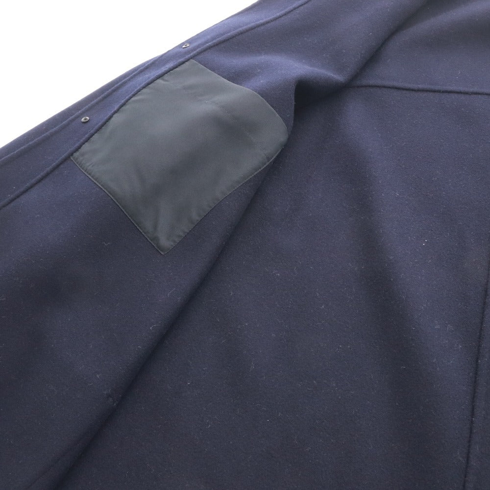 ■ ユニクロ ＋J コート アウター ボタン ポケット メンズ XXL ダークネイビー系