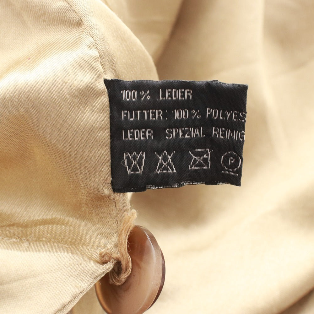 Henry Morell Men's Button-Down Pocket Jacket, Size 58, Light Brown and Orange