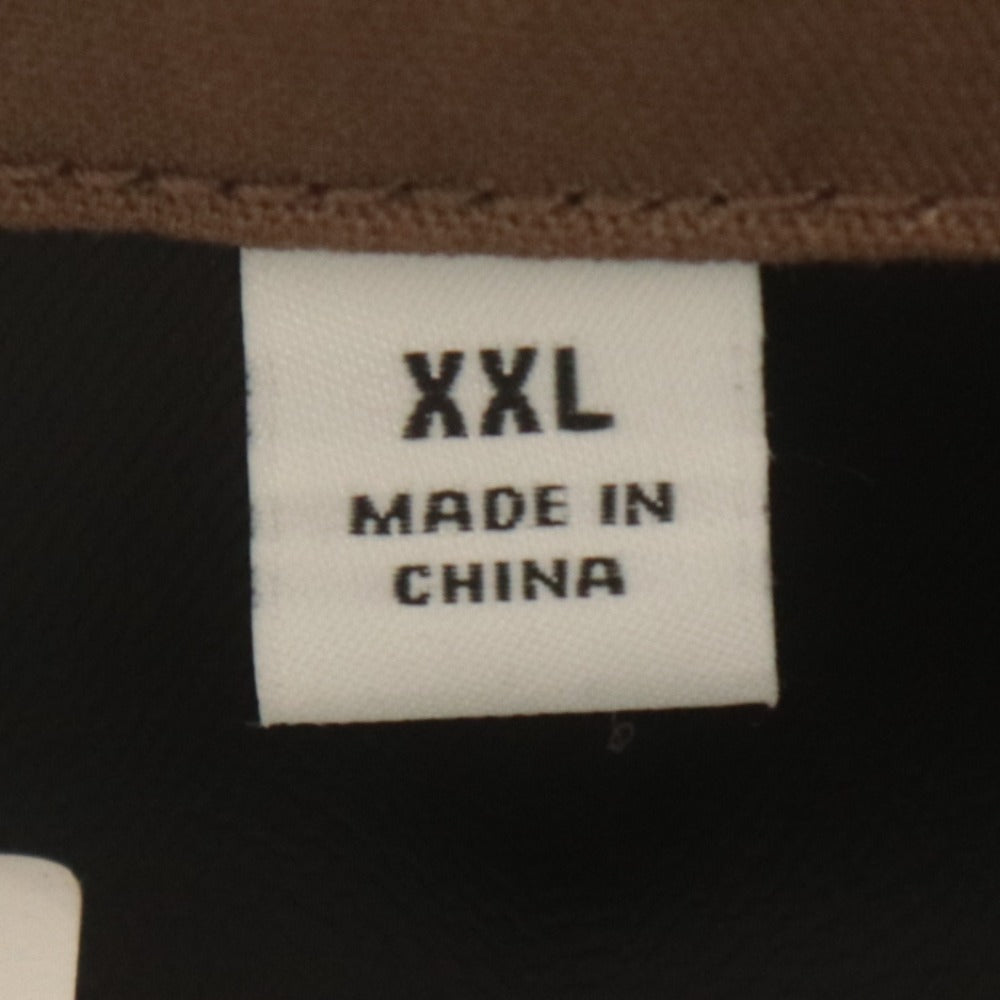 ■ ユニクロU UNIQLO U ブロックテックトレンチコート 長袖 防風 耐水 透湿性 メンズ XXL ブラウン タグ付き 未使用