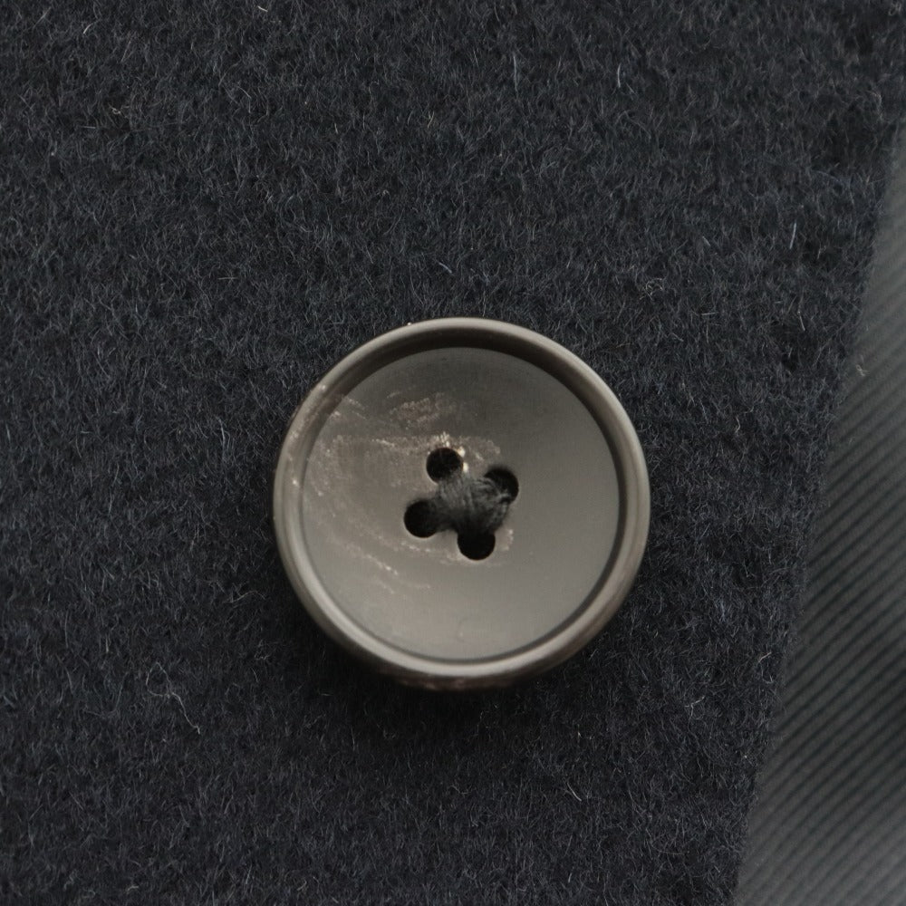 ■ ユニクロ UNIQLO ウールカシミヤチェスターコート 長袖 312-156375 アウター カシミヤ混 ロング メンズ 3XL ネイビー