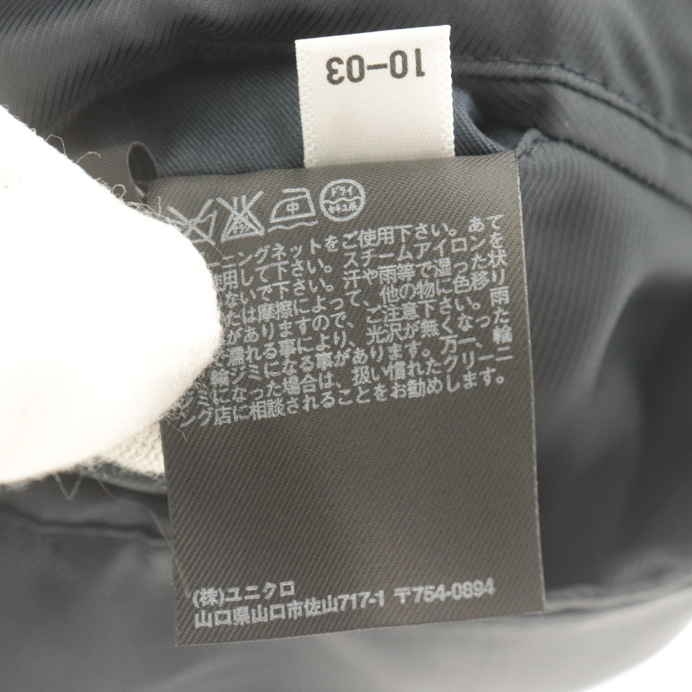 ■ ユニクロ UNIQLO ウールカシミヤチェスターコート 長袖 312-156375 アウター カシミヤ混 ロング メンズ 3XL ネイビー