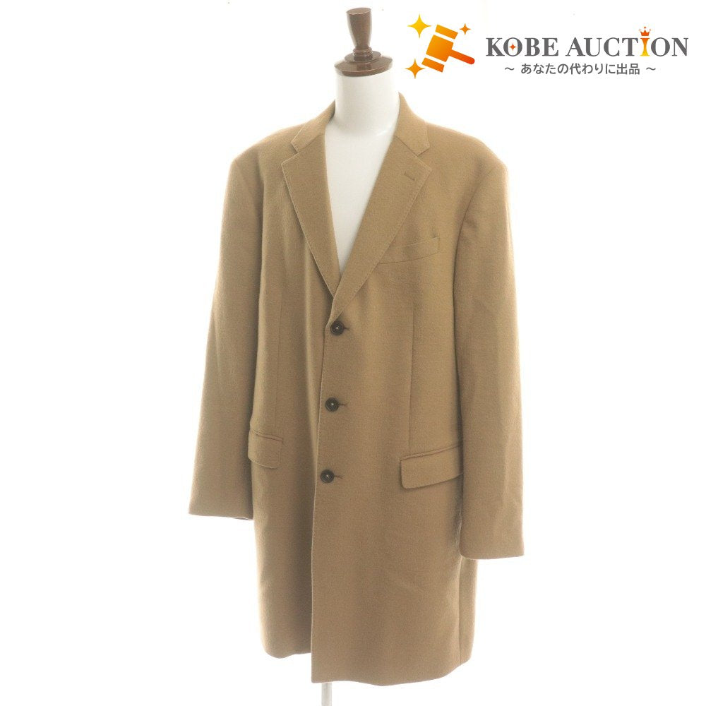 ■ ユニクロ UNIQLO ウールカシミヤチェスターコート 長袖 312-131578 アウター カシミヤ混 ロング メンズ ベージュ