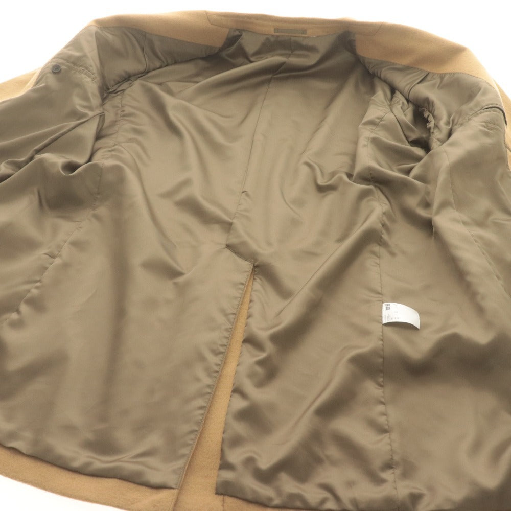 ■ ユニクロ UNIQLO ウールカシミヤチェスターコート 長袖 312-131578 アウター カシミヤ混 ロング メンズ ベージュ