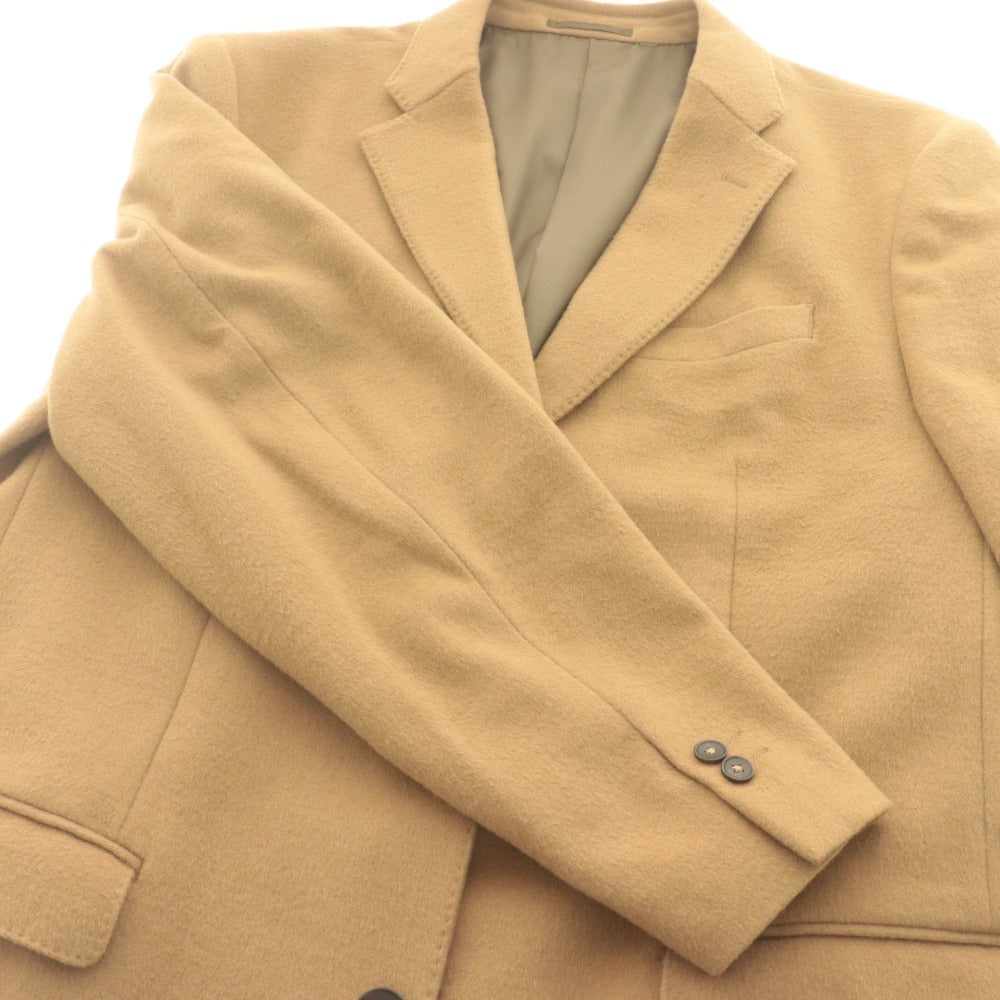 ■ ユニクロ UNIQLO ウールカシミヤチェスターコート 長袖 312-131578 アウター カシミヤ混 ロング メンズ ベージュ