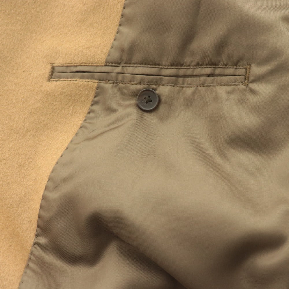 ■ ユニクロ UNIQLO ウールカシミヤチェスターコート 長袖 312-131578 アウター カシミヤ混 ロング メンズ ベージュ