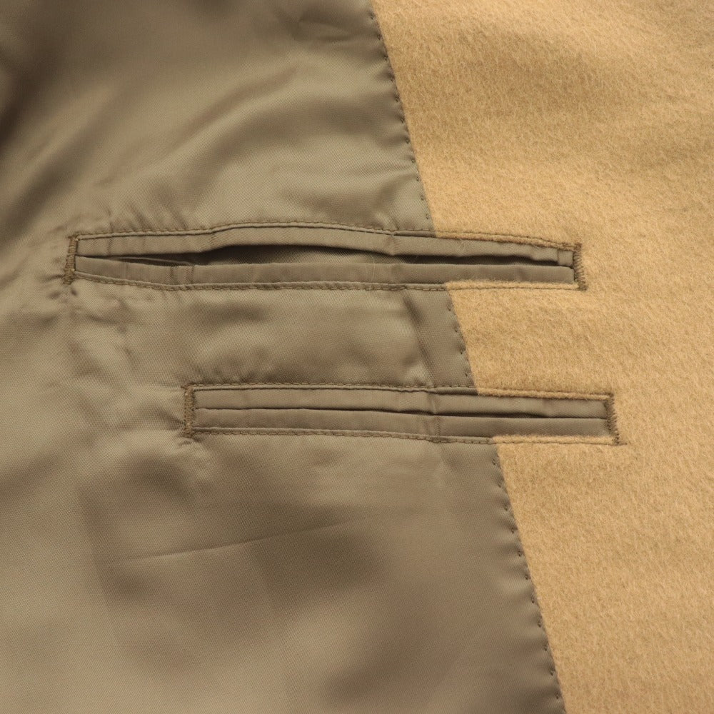 ■ ユニクロ UNIQLO ウールカシミヤチェスターコート 長袖 312-131578 アウター カシミヤ混 ロング メンズ ベージュ