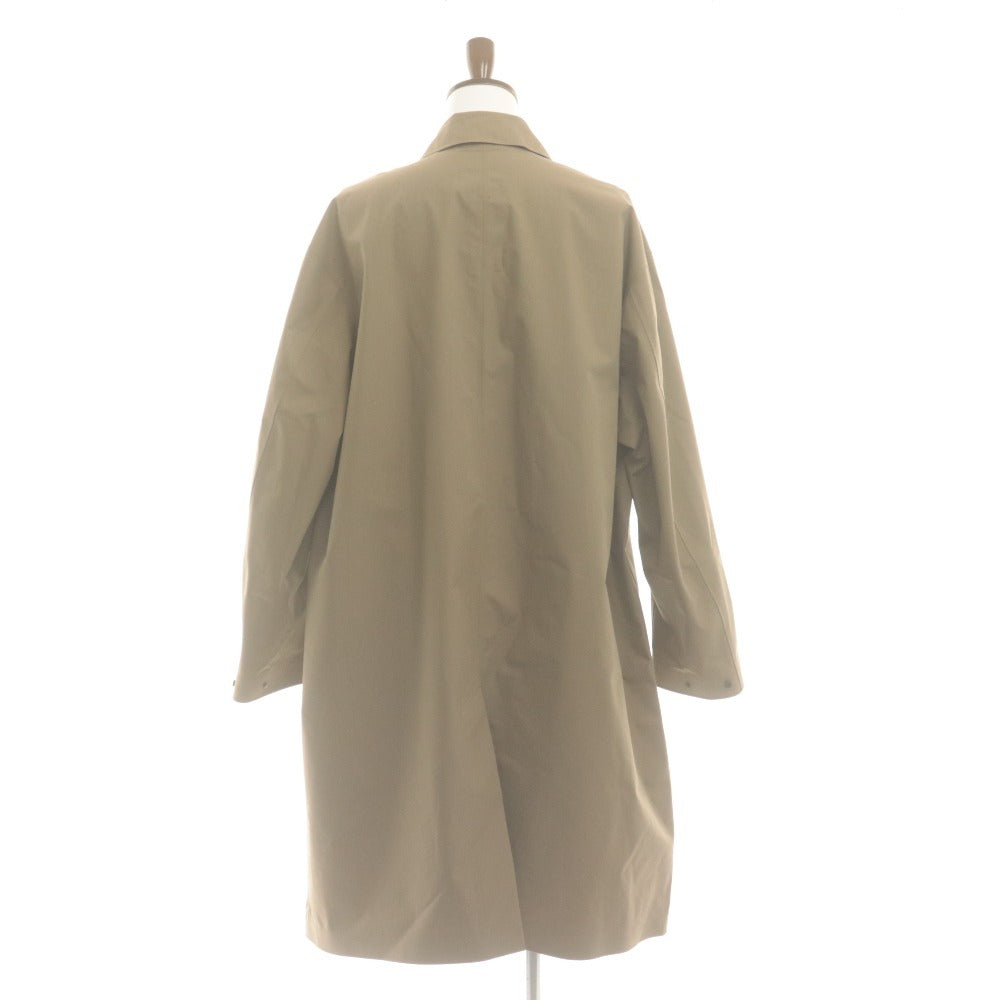 ■ ユニクロ C コート アウター ステンカラー 2024 無地 撥水 メンズ XXL カーキ