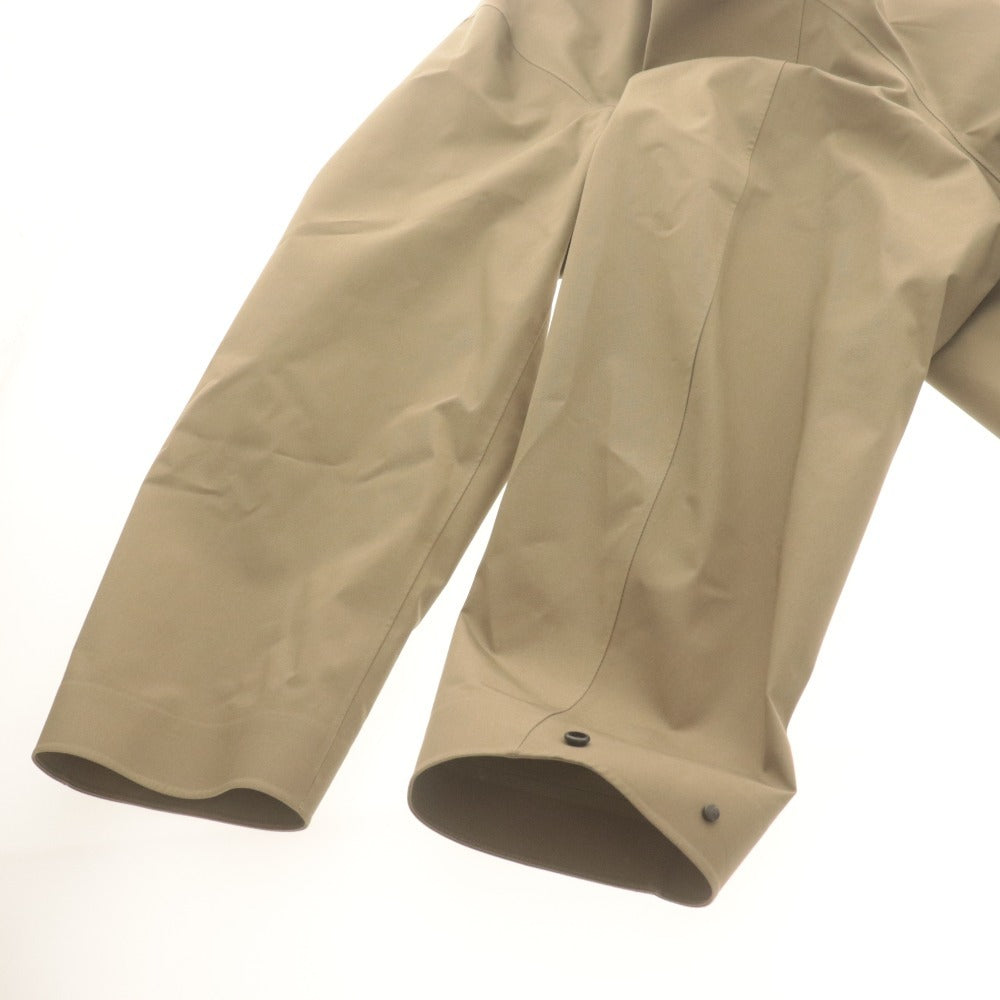 ■ ユニクロ C コート アウター ステンカラー 2024 無地 撥水 メンズ XXL カーキ