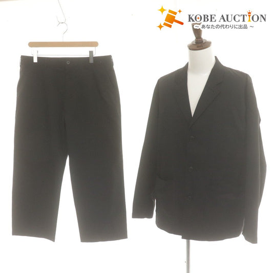 ■ ユニクロ C ジャケット パンツ セットアップ メンズ XL ブラック