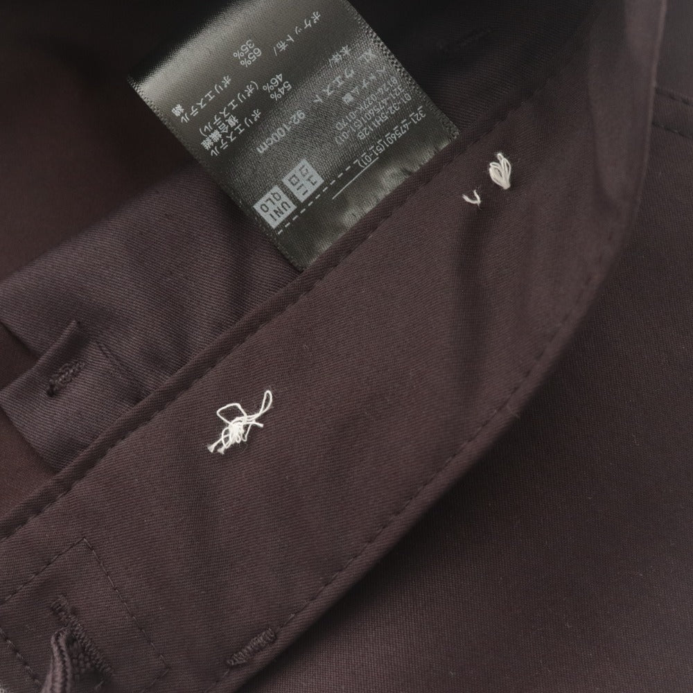 ■ ユニクロ C ジャケット パンツ スーツ セットアップ トップス ボトムス メンズ XL ボルドー