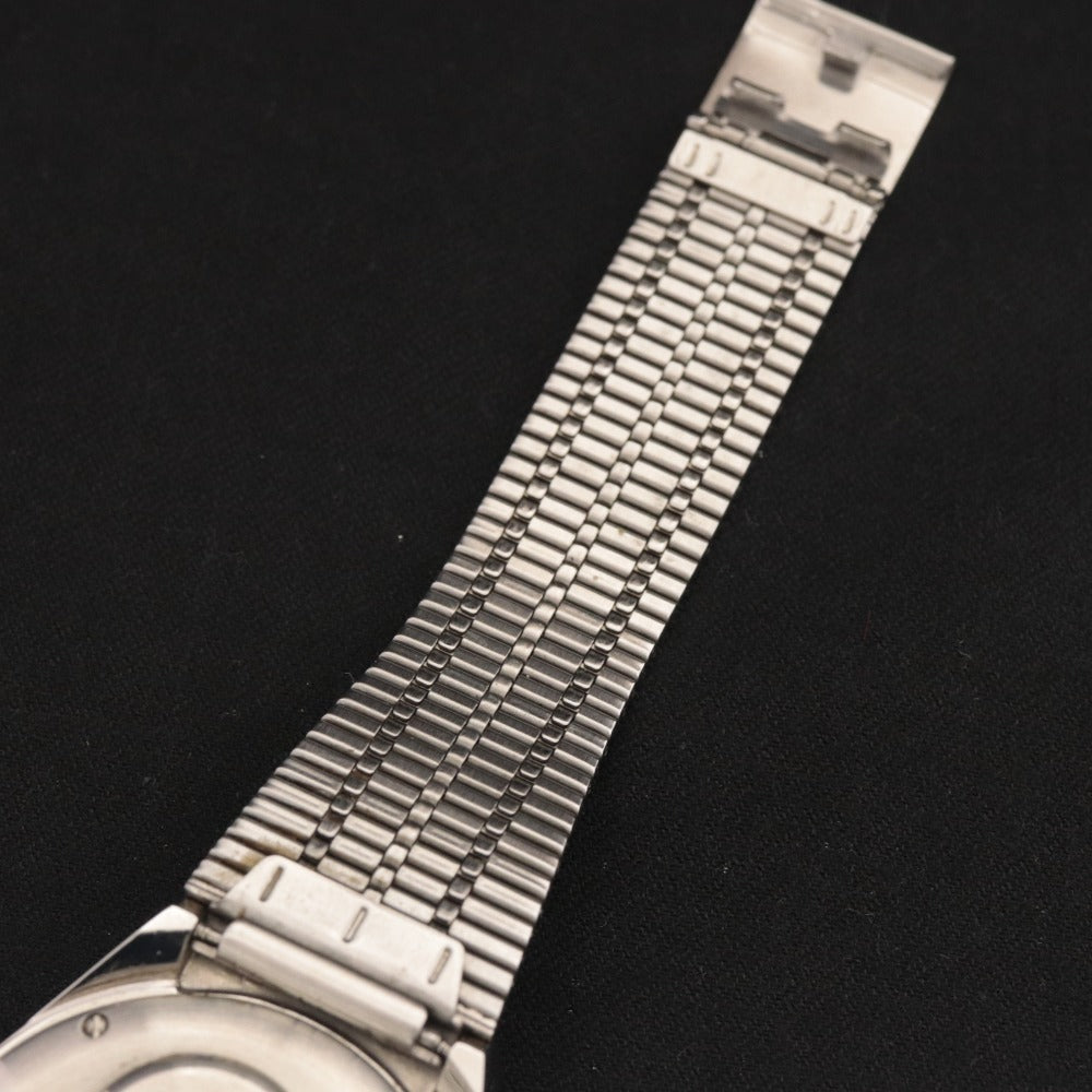■ Q TIMEX Timex Watch TW2U-61300 Black x Red Coke Bezel Stainless Steel Quartz Men's Silver Untested