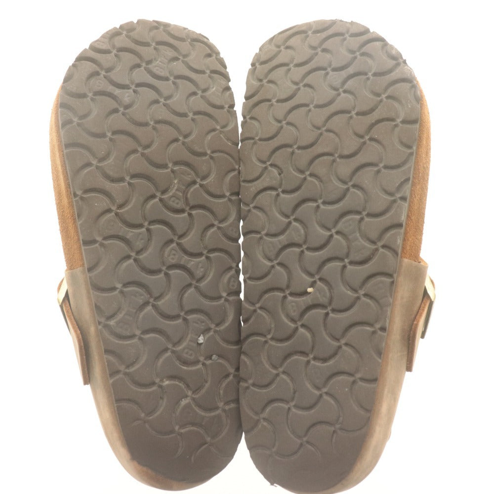 ■ BIRKENSTOCK Comfort Shoes Leather Shoes Suede LONDON Sandals Men's 27cm Light Brown