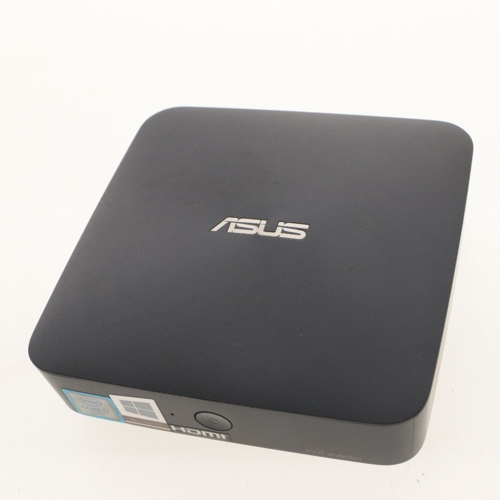 ■ ASUS ミニPC VivoMini UN65 Core i7-6500U メモリ 16GB SSD 128GB Windows 10 Home キーボード,マウス,付属品付き 初期化/動作確認済み