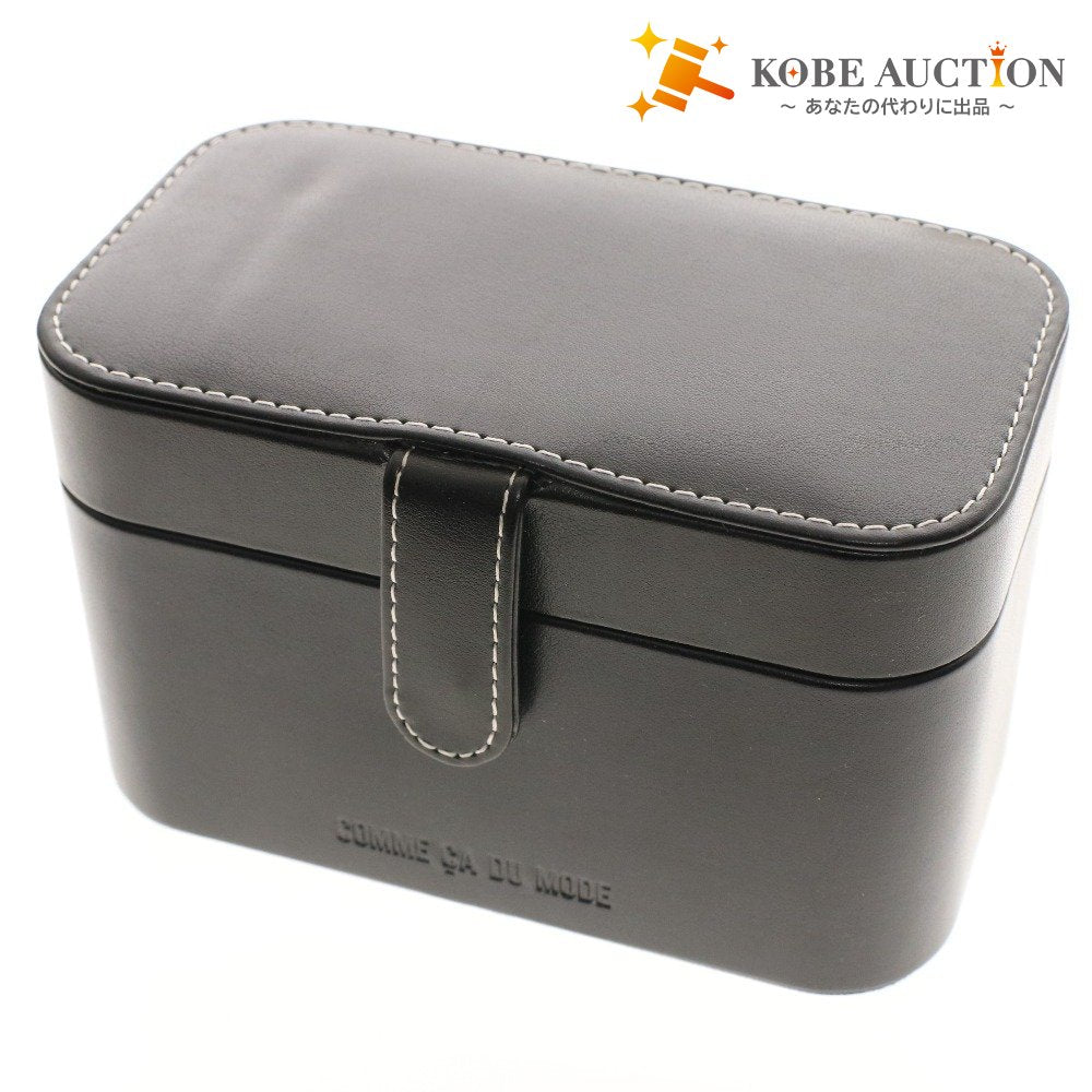 ■ FIVE FOXes ファイブフォックス ジュエリーボックス アクセサリー ケース 宝石箱 小物入れ 収納ケース ブラック 箱付き