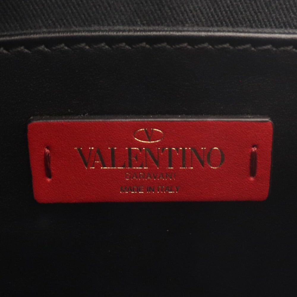 ■ ヴァレンティノ・ガラヴァーニ トートバッグ ハンドバッグ 鞄 VLTNロゴ レザー メンズ ブラック 付属品付き