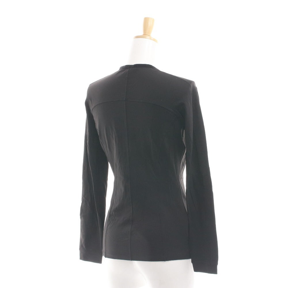 ■ GUCCI グッチ ジップアップトップス 長袖 GGマーク レディース M ブラック