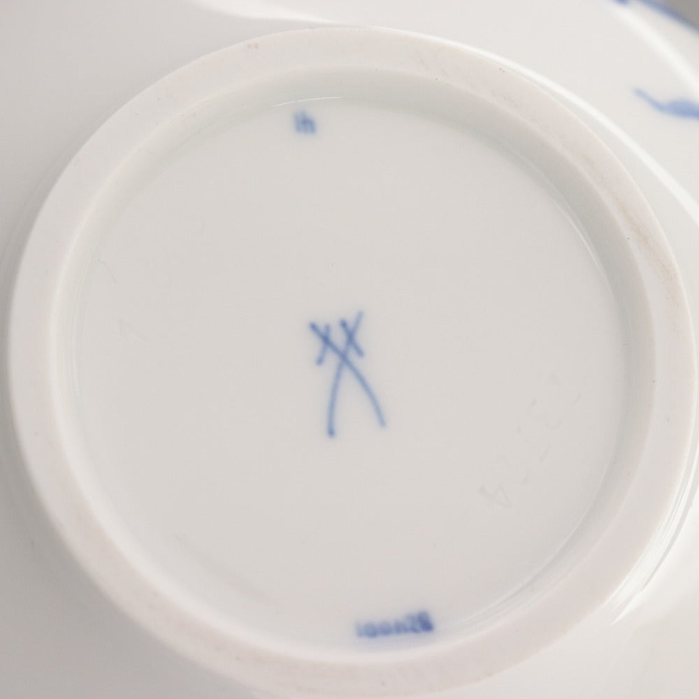 ■ MEISSEN マイセン ブルーオーキッド ティーポット コーヒー 陶器 磁器 洋食器 青白