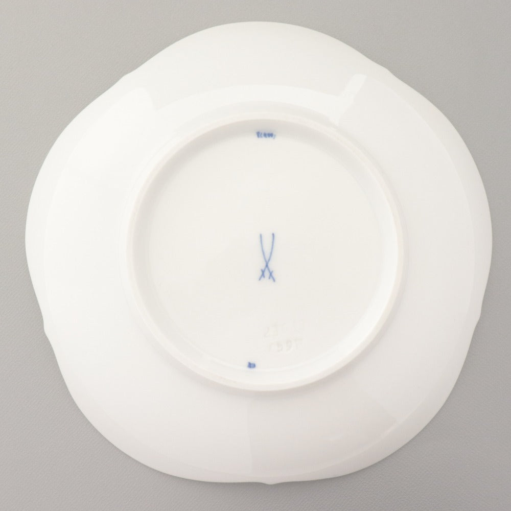 ■ Meissen マイセン ブルーオーキッド 小皿 ソーサー 23613 159P 花柄 取り皿 浅皿 洋食器 青白