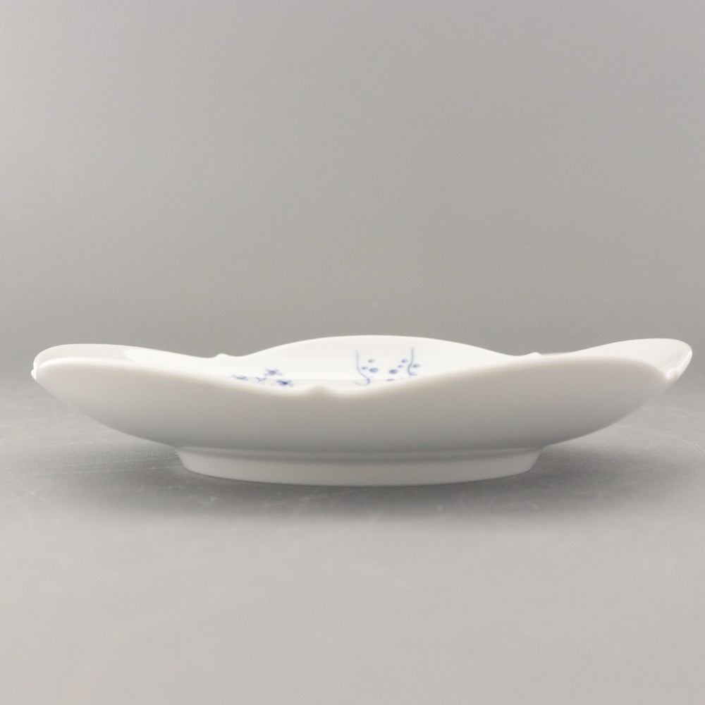 ■ Meissen マイセン ブルーオーキッド 小皿 ソーサー 23613 159P 花柄 取り皿 浅皿 洋食器 青白