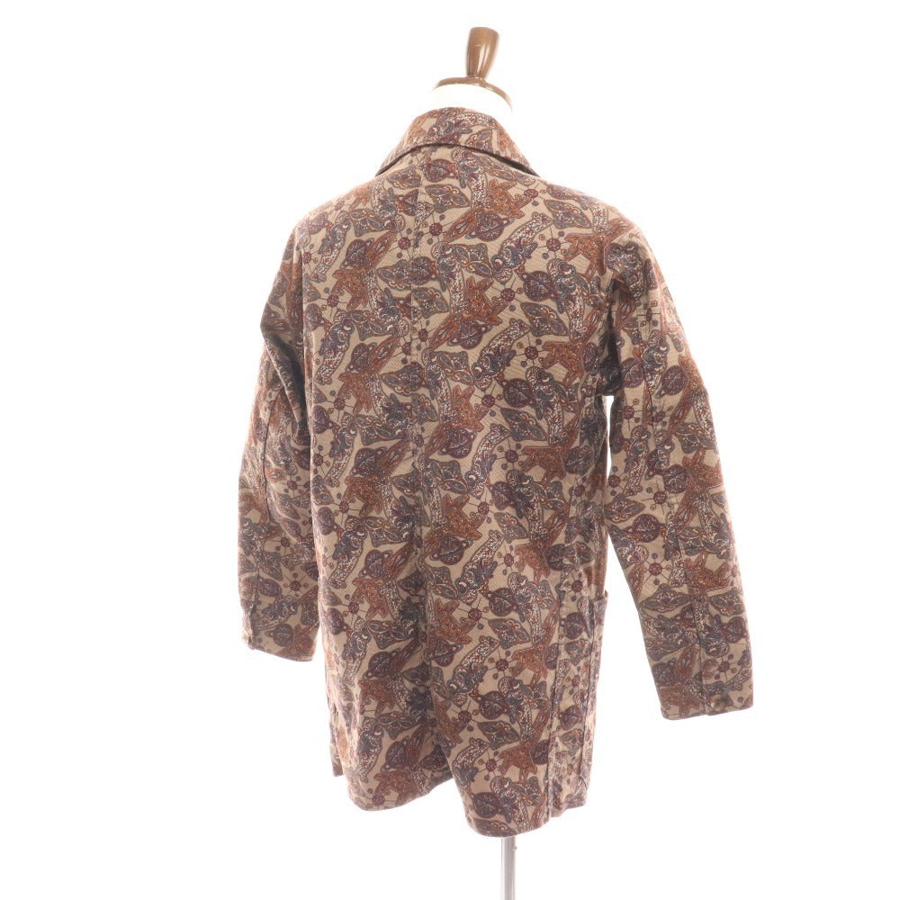 ■ Brunaboin Jacket Outerwear Paisley Pattern All-over Pattern Men's 0 Brown