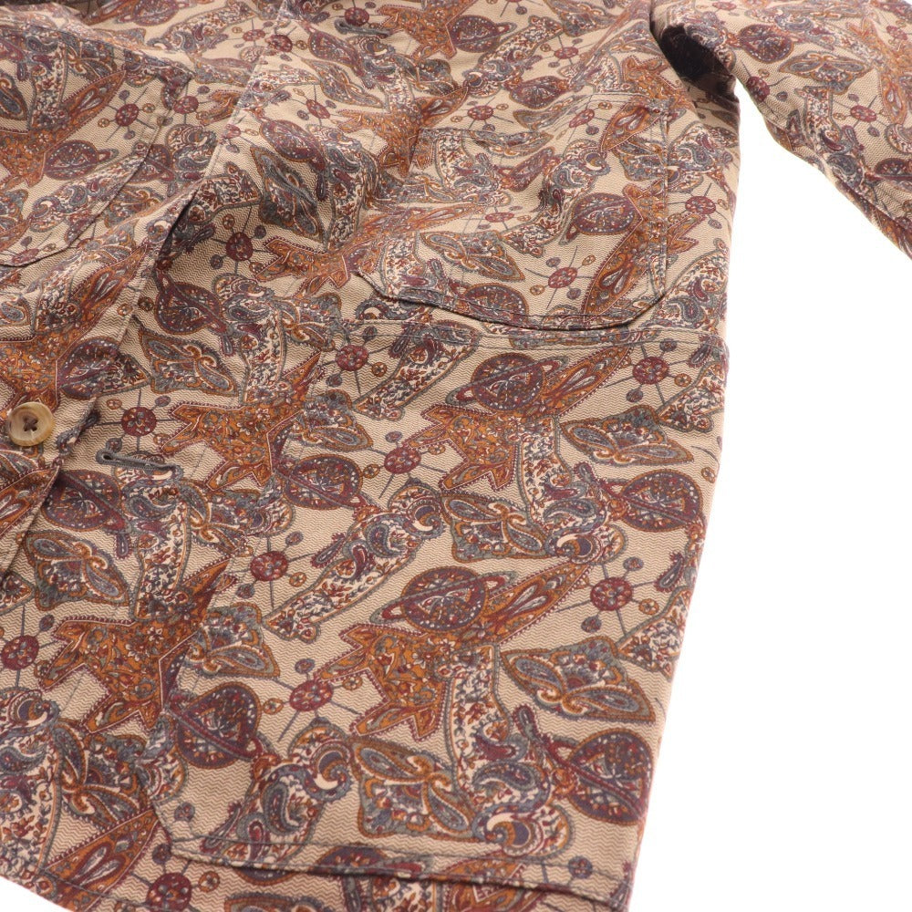 ■ Brunaboin Jacket Outerwear Paisley Pattern All-over Pattern Men's 0 Brown