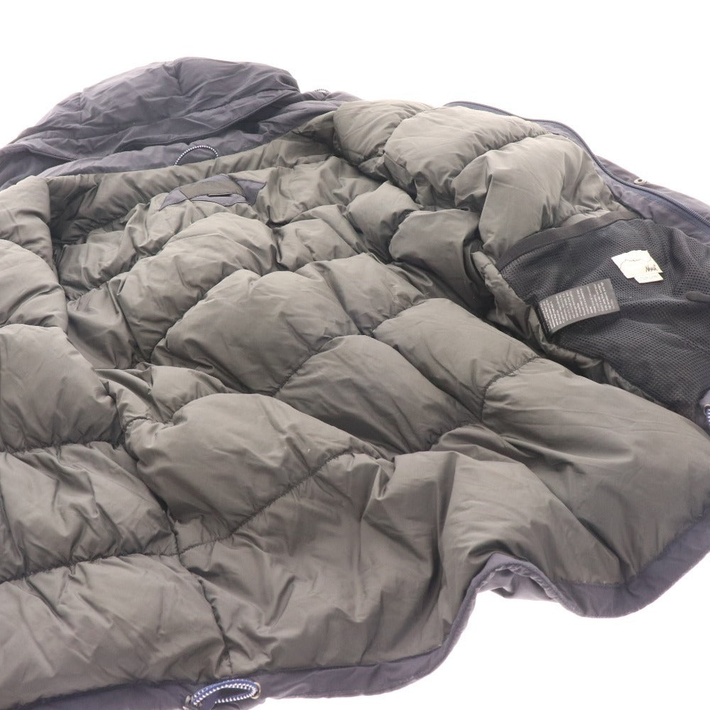 ■ NANGA URBAN RESEARCH ID Down Jacket Outerwear Double Zip Nylon Men's L Navy