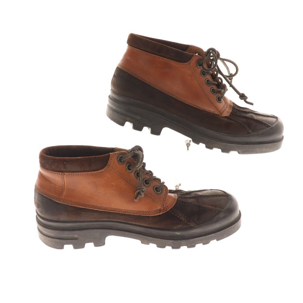 ■ Ralph Lauren ankle boots, lace-up, men's, brown