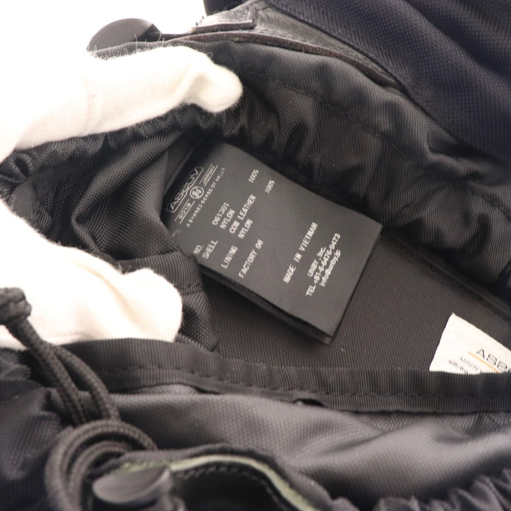 ■ ASSOB Backpack Nylon Men's Black