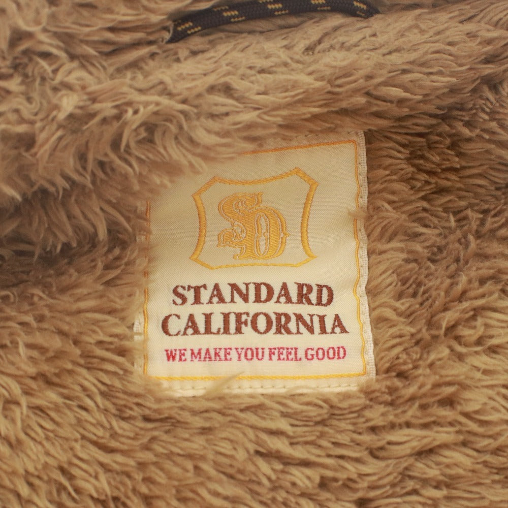 ■ STANDARD CALIFORNIA スタンダードカリフォルニア ジャケット ブルゾン アウター ボタン ポケット メンズ M ベージュ系