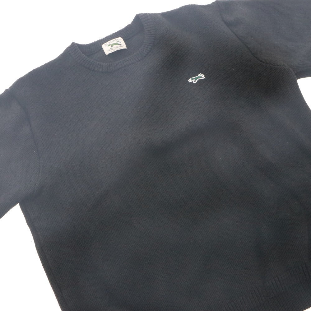 ■ PENNEY'S x BAYFLOW Collaboration Knit Top Crew Neck Long Sleeve One-Point Men's Size 3 Black