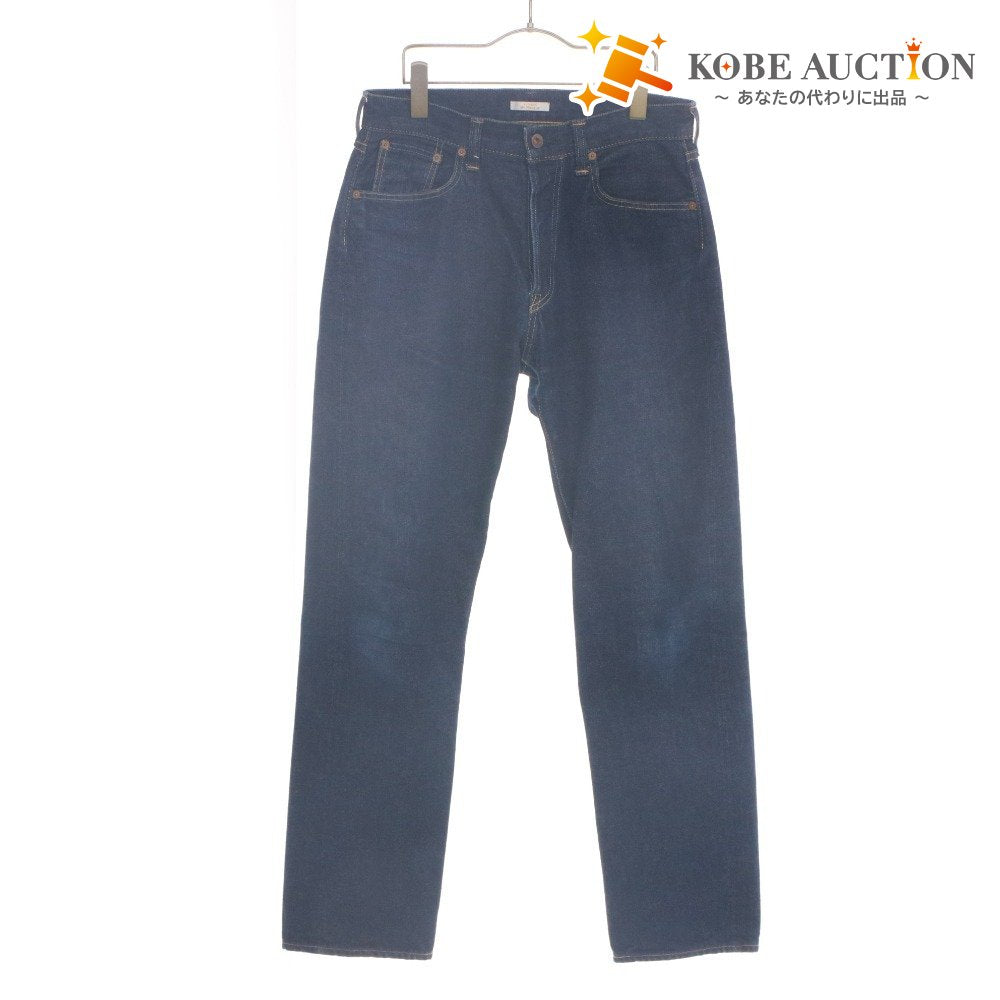 ■ BRU NA BOINNE ブルーナボイン ジーンズ パンツ ボトムス AUTHENTIC MY REGULAR ボタン ポケット メンズ 0 ネイビー系