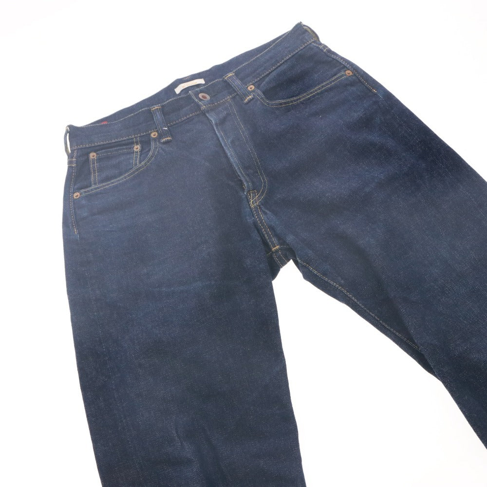 ■ BRU NA BOINNE ブルーナボイン ジーンズ パンツ ボトムス AUTHENTIC MY REGULAR ボタン ポケット メンズ 0 ネイビー系